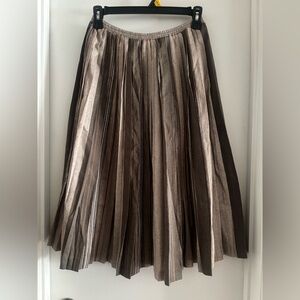 breckenridge Pleated A-Line Skirt